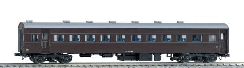 KATO HO Gauge Suha 42 Brown 1-508 Plastic Model Railroad Train Passenger Car NEW_1