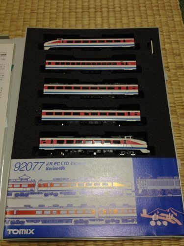 Tomytec N gauge vehicle 489 series limited express train (Hakusan) basic 92077_1