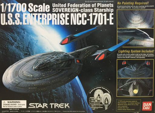 Star Trek 1/1700 U.S.S. ENTERPRISE NCC-1701-E Plastic Model Kit BANDAI 16424 NEW_1