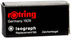 Rotring Drafting Isograph Technical Drawing Pen Replacement Nibs 25mm S0218170_2