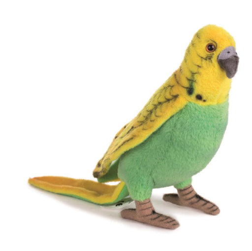 HANSA Green Budgerigar 21 Plush Doll Yellow/Green BH3653 190337 Polyester NEW_1