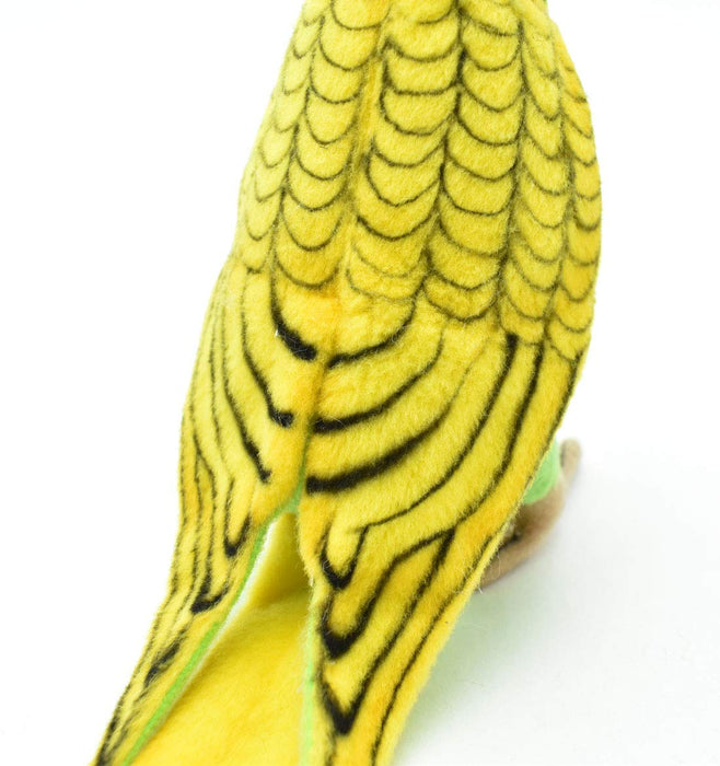 HANSA Green Budgerigar 21 Plush Doll Yellow/Green BH3653 190337 Polyester NEW_5