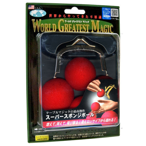 Tenyo SUPER SPONGE BALLS Magic Trick Made in Japan Ages 6 years old & Up NEW_1