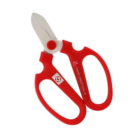 Sakagen Hand Creation-F Florist Scissors F-170 Red Carbon Steel Blade with Case_1