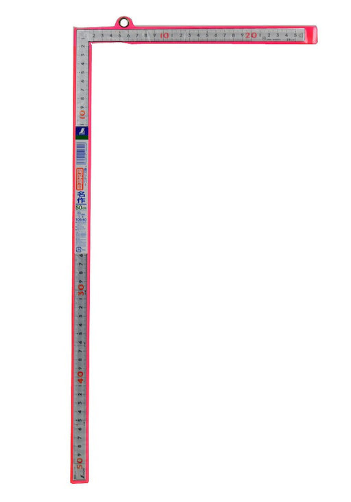 Shinwa Sokutei carpenter's square 50cm 10640 Stainless Steel Silver Processing_1