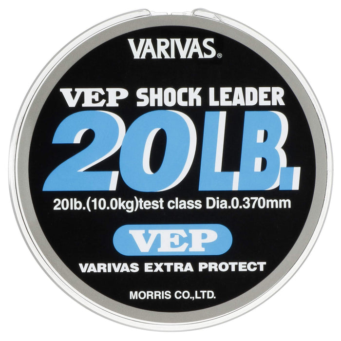 VARIVAS VEP Shock Leader Nylon Line 50m #5 20lb Natural Color Fishing Line NEW_3
