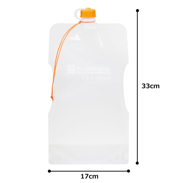 Evernew Water Carry 1500ml EBY207 Nylon, polyethylene For drinking water only_5