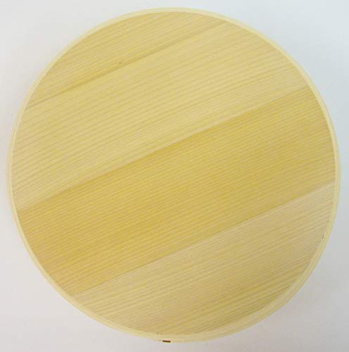 Kiso Crafts Ohitsu Traditional Wooden Container for Cooked Rice Round Cypress_3