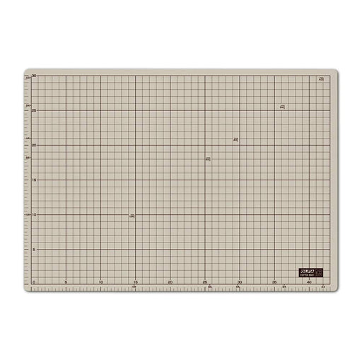 OLFA Safety Cutter Mat A3 size (320x450x2mm) 135B 1cm grid Soft Gray/Black NEW_1