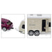 BorneLund SIKU Porsche Macan SUV with Caravan SK2542 Dieccast ABS Miniature Car_4