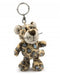 NICI BB Leopard 10cm Blue Plush Doll lobster clasp Keychain ‎26373 Polyester NEW_1