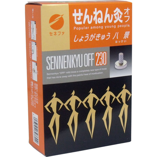 Sennenq SENNENKYU OFF Moxibustion HAKKEI (Ginger Moxa) 230 pieces One-touch NEW_1