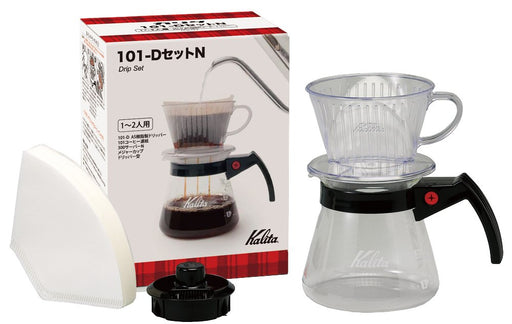 Kalita Coffee Dripper set for 1-2 people 101-D Set N Paper Filter #35165 NEW_1