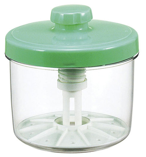 Shinki Gosei Tombo 3L Round Tsukemono Pickle Press Kitchen Tool Green Mommy NEW_1