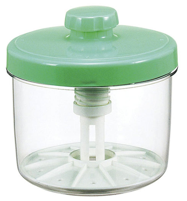 Shinki Gosei Tombo 3L Round Tsukemono Pickle Press Kitchen Tool Green Mommy NEW_1