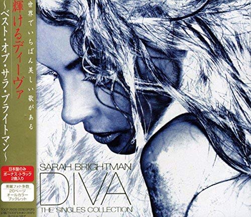 CD Diva: The Singles Collection Japan OBI Sarah Brightman Compilation TOCP-70120_1