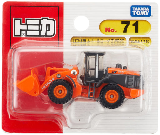 Takara Tomy Tomica No.071 Hitachi Wheel Loader ZW220 (Blister Pack) 0939662 NEW_1