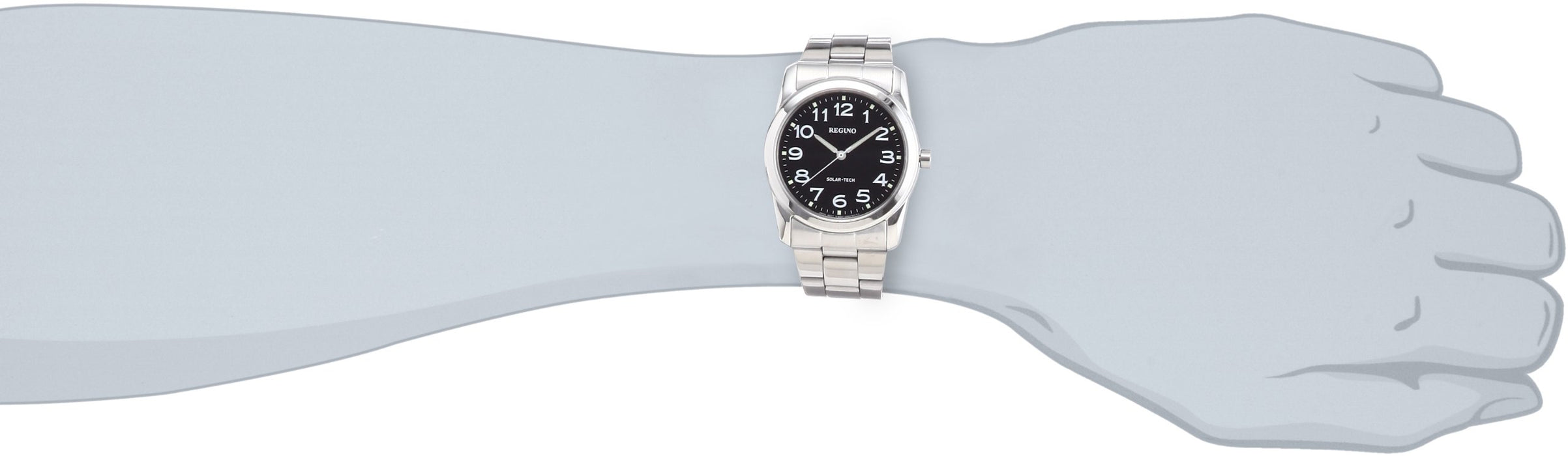 CITIZEN Watch REGUNO Solar Tech Standard Model RS25-0212A Men's Analog Silver_4