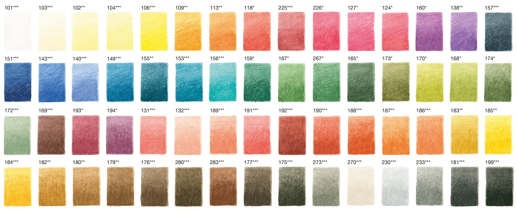 Faber-Castell Pitt pastel colored pencils 60 color canned 112160 Made in Germany_5