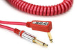 VOX Coiled Cable for Electric Guitar Bass 9m L Straight VCC90 Red ‎‎VCC090RD NEW_2