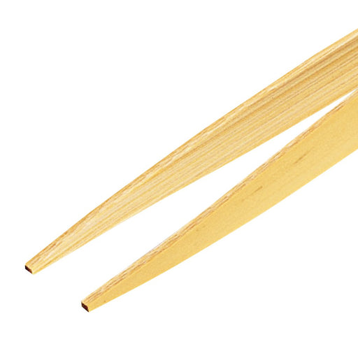HOZAN P-860-125 Bamboo Tweezers 125mm tip 9.5mm Non-magnetic and insulating NEW_2