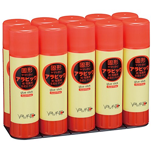 Yamato Glue stick Value pack 22g Set of 10 Pieces YS-22-10S Acid Free soft touch_1