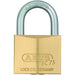 ABUS Brass Padlock EC75 30 KD Dimple Cylinder Number 33703 3-keys Incl. NEW_1