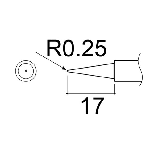 HAKKO BI Type Replacement Tip for HAKKO Presto Soldering iron 980-T-BIP NEW_2
