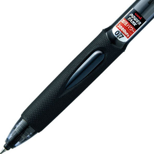 uni POWER TANK 0.7mm Pressurized Ink Ballpoint Pen SN200PT07.24 Black Ink NEW_2