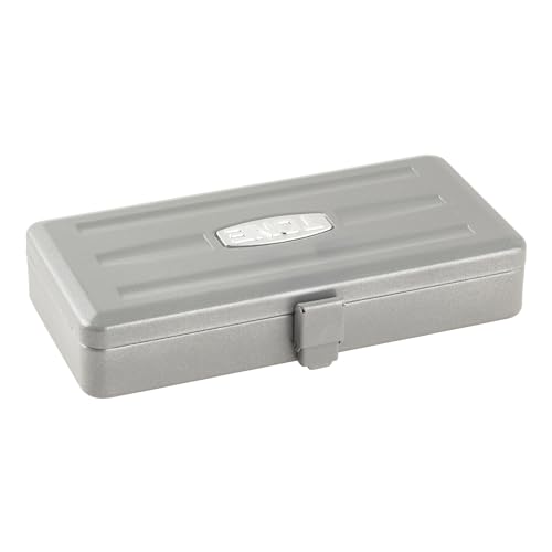 TONE 1/4" Socket Wrench Set 6.35mm Hand Tool 11 Set 1850M Silver with Case NEW_4