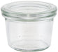 Weck Mold Shape Glass Canister 80ml WE-080 7xH5cm Handwash Only Clear 120g NEW_1