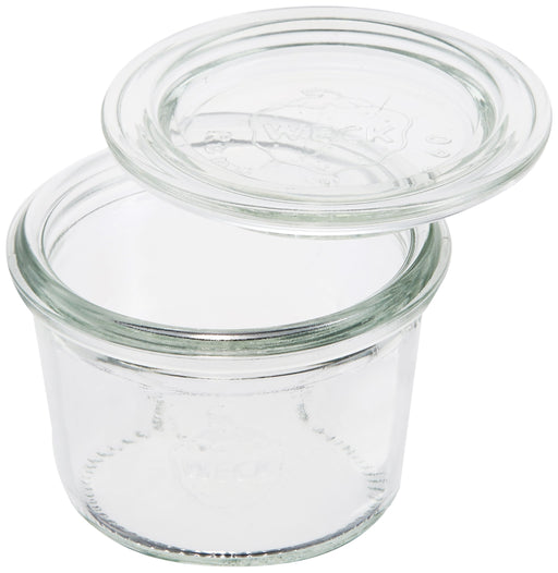 Weck Mold Shape Glass Canister 80ml WE-080 7xH5cm Handwash Only Clear 120g NEW_2
