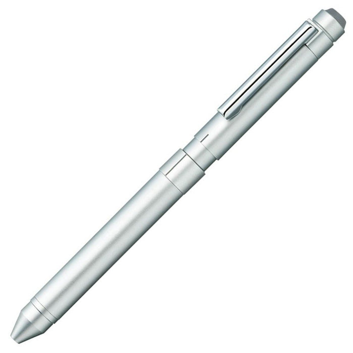 ZEBRA SB14-S Multifunction Pen Sharbo X Standard Model ST3 Silver Brass NEW_1