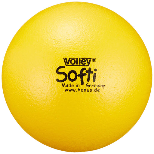 BorneLund Boley crumpled ball 150mm yellow VO1500-Y for 3+ Polyurethane NEW_1