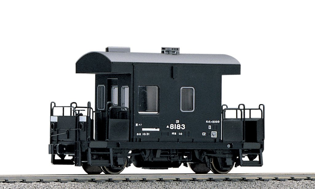 Kato HO gauge 1-805 Yo 8000 Caboose Black Model Railroad Supplies Freight Car_1