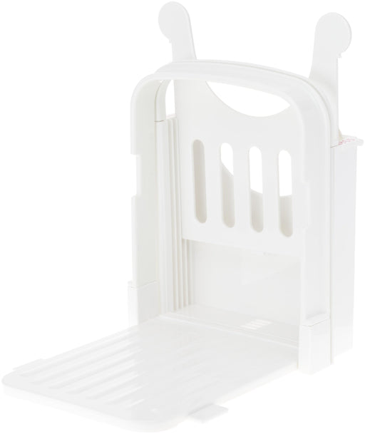 Skater Plastic Bread Slicer Knife Guide Made in Japan SCG1 145x190x177mm Folding_1