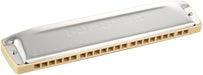 TOMBO harmonica 22 holes for education 1222 Key C Classic Style Silver Yellow_1