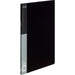 Kokuyo clear book B4-S 20 vertical pockets black Cover la-B24D 17x280x374mm NEW_1