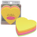 3M Post-it Sticky Notes cut cube Heart 5-color 72x72mm 225 sheets x 1 pat CC-31_1