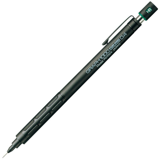 Pentel PG1004 0.4mm Mechanical Pencil Graph 1000 for Professional Aluminum NEW_1