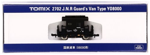 Tomix N Gauge J.N.R Guard's Van Type Yo8000 2702 Model Train Freight Car NEW_1
