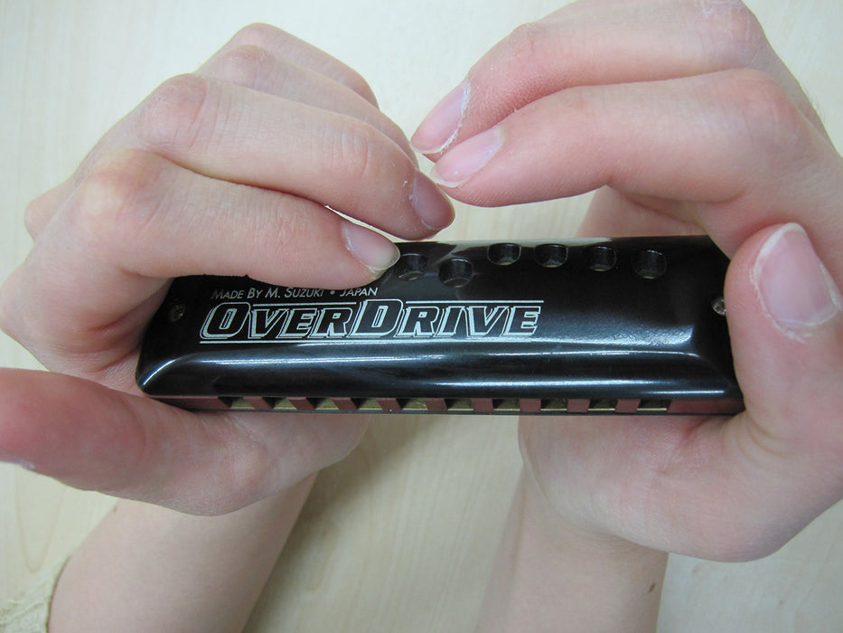 SUZUKI MR-300 C Key OVER DRIVE 10 hole Diatonic Harmonica ‎Suzuki-Overdrive-C_3