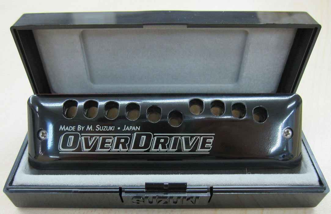 SUZUKI MR-300 C Key OVER DRIVE 10 hole Diatonic Harmonica ‎Suzuki-Overdrive-C_4