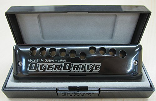 SUZUKI MR-300 G Key OVER DRIVE 10 hole Diatonic Harmonica Suzuki-Overdrive-G NEW_5