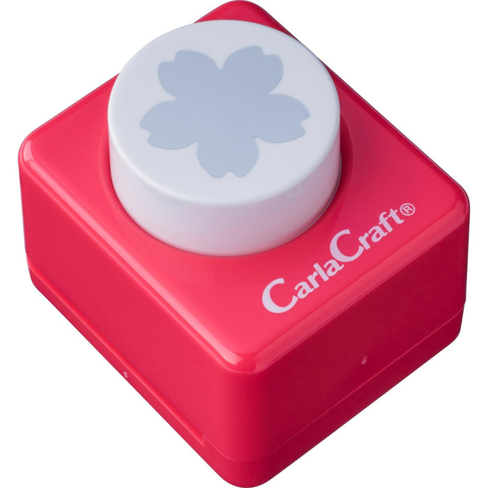Carl Craft Paper Punch Sakura CP-2 DIY Middle Size Hand Made Plastic Metal NEW_1