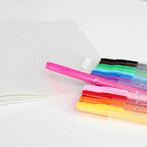 Tombow GCB-011 PLAY COLOR 2 12-Color Set Water Based Drawing Marker Pen NEW_3