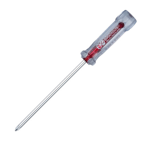 VESSEL Crystaline Screw Driver Precision Type +0 x 75 6900 chrome vanadium steel_1