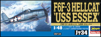 Hasegawa 1/48 scale US Navy F6F-3 Hellcat USS Essex Plastic Model Kit HAJT34 NEW_3