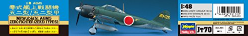Hasegawa 1/48 Japanese Navy A6M5 Zero Fighter 52/52A Plastic Model Kit HAJT70_4