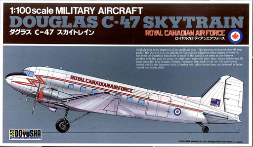 Doyusha 1/100 Military Aircraft Douglas C-47 Skytrain Canada Model Kit 100-C4-2_1